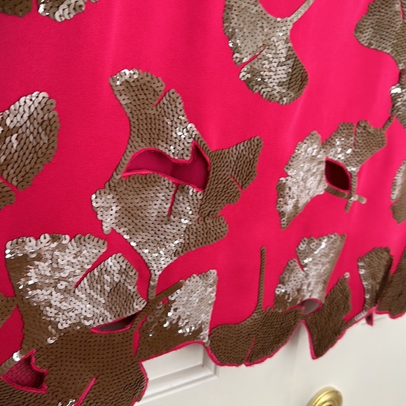 Philip Lim Cocktail Dress - pink with sequins - size 2 - Picture 5 of 8